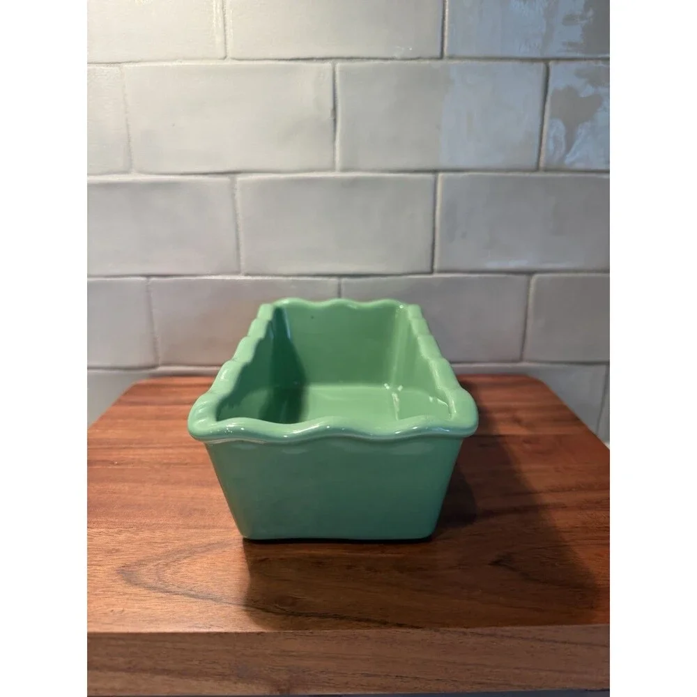 Ceramic Bread Pan Psalm 34:8 Bake Friends